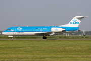 KLM Cityhopper Fokker 70 (PH-KZU) at  Amsterdam - Schiphol, Netherlands