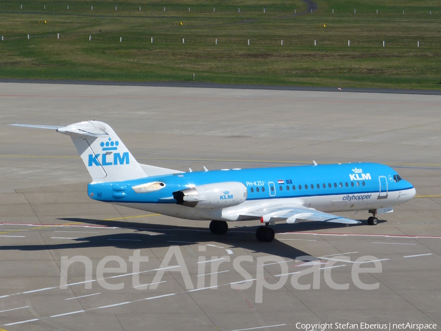 KLM Cityhopper Fokker 70 (PH-KZU) | Photo 660493