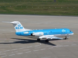 KLM Cityhopper Fokker 70 (PH-KZU) at  Cologne/Bonn, Germany