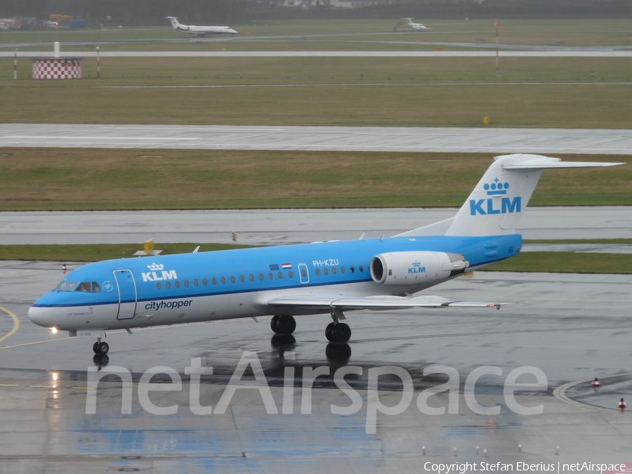 KLM Cityhopper Fokker 70 (PH-KZU) | Photo 496483