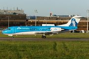 KLM Cityhopper Fokker 70 (PH-KZU) at  Hannover - Langenhagen, Germany