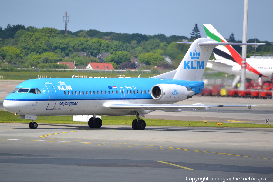KLM Cityhopper Fokker 70 (PH-KZU) | Photo 421569
