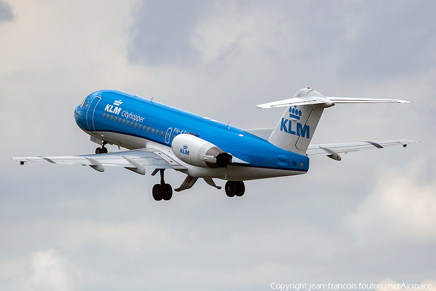 KLM Cityhopper Fokker 70 (PH-KZU) | Photo 148077