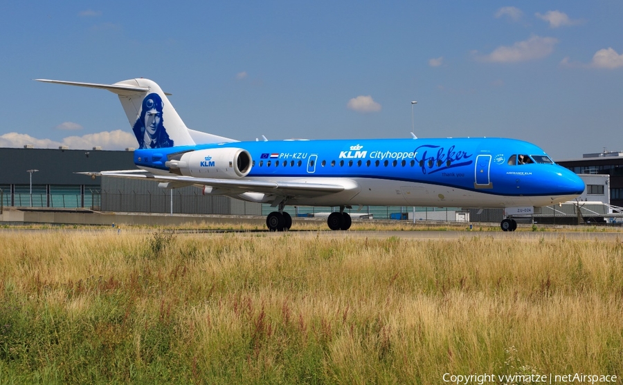 KLM Cityhopper Fokker 70 (PH-KZU) | Photo 169884