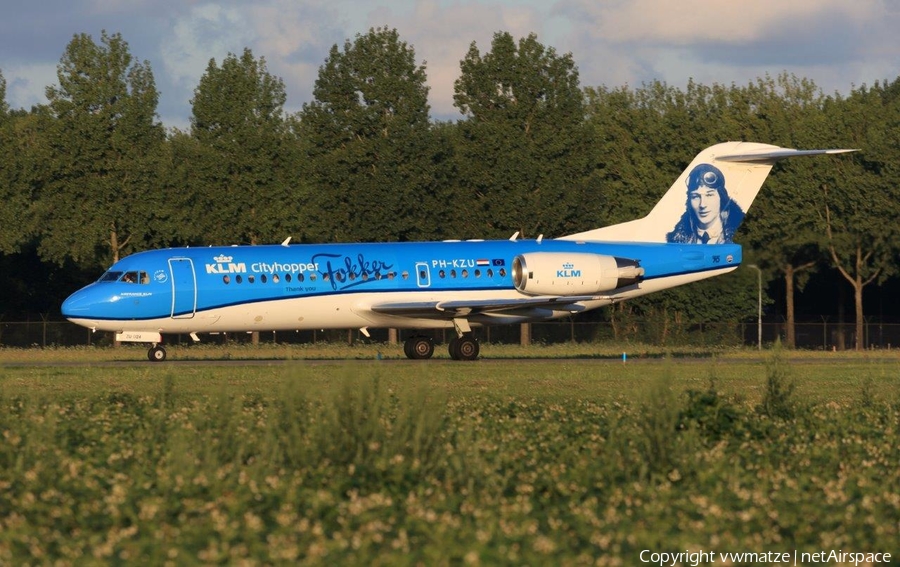 KLM Cityhopper Fokker 70 (PH-KZU) | Photo 180057