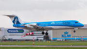 KLM Cityhopper Fokker 70 (PH-KZU) at  Amsterdam - Schiphol, Netherlands