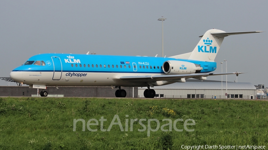KLM Cityhopper Fokker 70 (PH-KZU) | Photo 216650