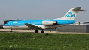 KLM Cityhopper Fokker 70 (PH-KZU) at  Amsterdam - Schiphol, Netherlands