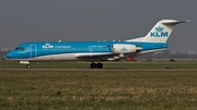 KLM Cityhopper Fokker 70 (PH-KZU) at  Amsterdam - Schiphol, Netherlands