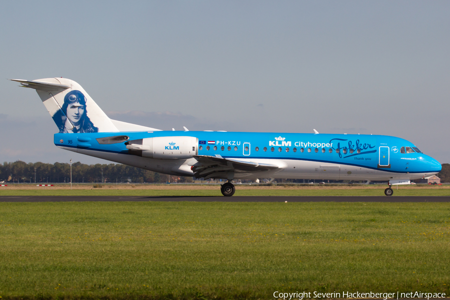 KLM Cityhopper Fokker 70 (PH-KZU) | Photo 239743