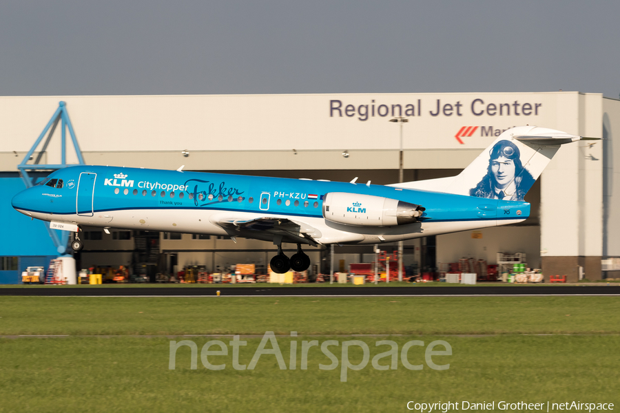 KLM Cityhopper Fokker 70 (PH-KZU) | Photo 255643