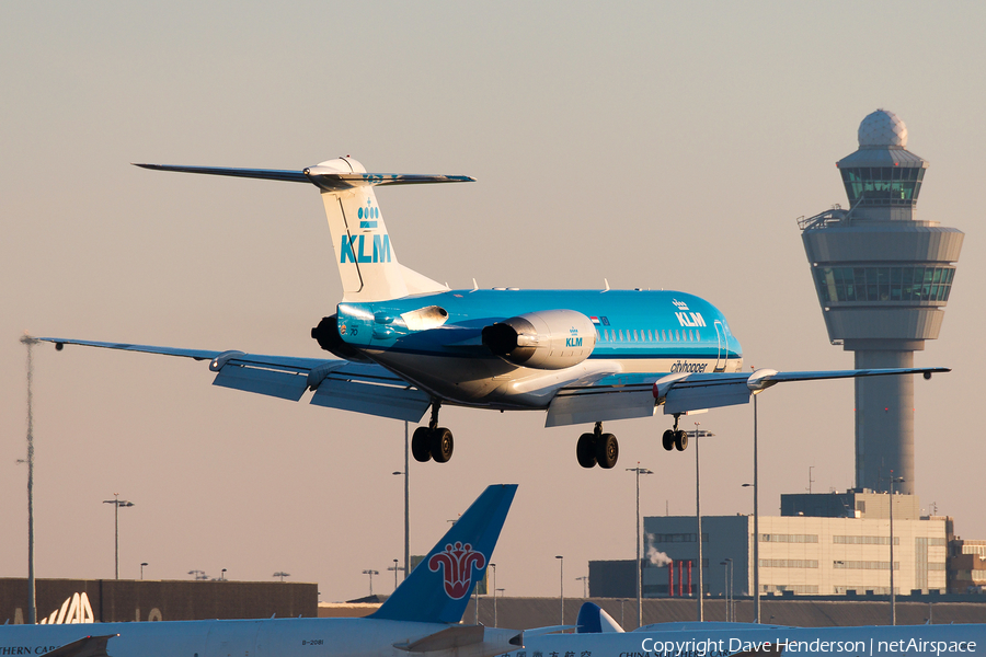 KLM Cityhopper Fokker 70 (PH-KZU) | Photo 43319