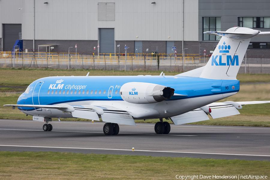 KLM Cityhopper Fokker 70 (PH-KZU) | Photo 104945