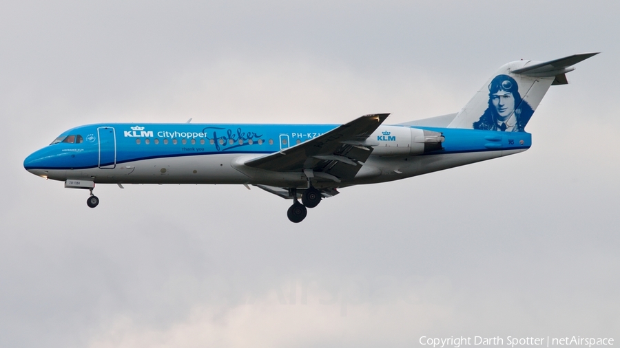 KLM Cityhopper Fokker 70 (PH-KZU) | Photo 201258