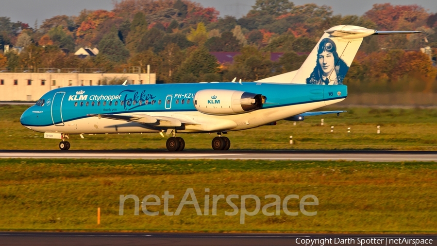 KLM Cityhopper Fokker 70 (PH-KZU) | Photo 201733