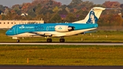 KLM Cityhopper Fokker 70 (PH-KZU) at  Dusseldorf - International, Germany