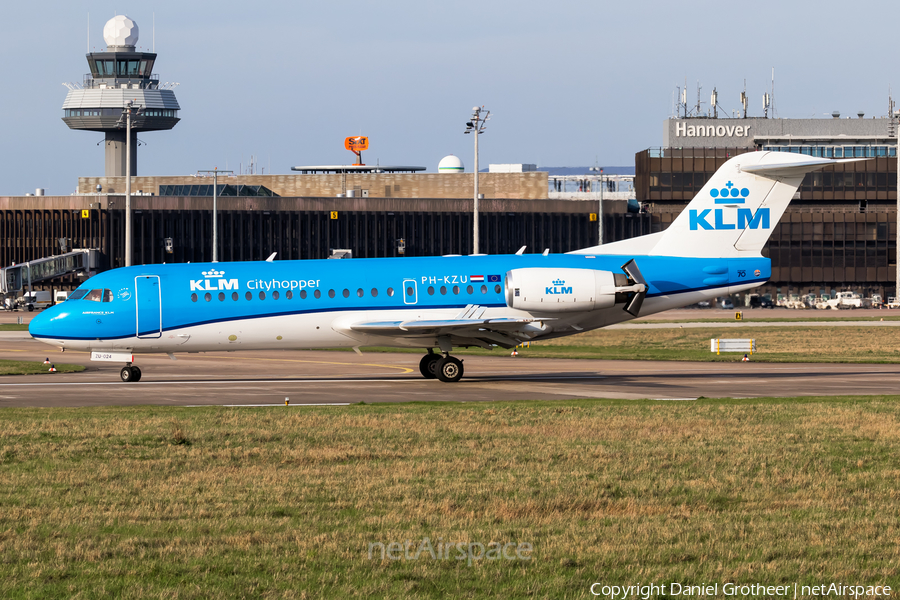 KLM Cityhopper Fokker 70 (PH-KZU) | Photo 153334