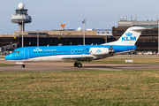 KLM Cityhopper Fokker 70 (PH-KZU) at  Hannover - Langenhagen, Germany