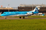 KLM Cityhopper Fokker 70 (PH-KZU) at  Hannover - Langenhagen, Germany