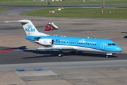 KLM Cityhopper Fokker 70 (PH-KZU) at  Hamburg - Fuhlsbuettel (Helmut Schmidt), Germany