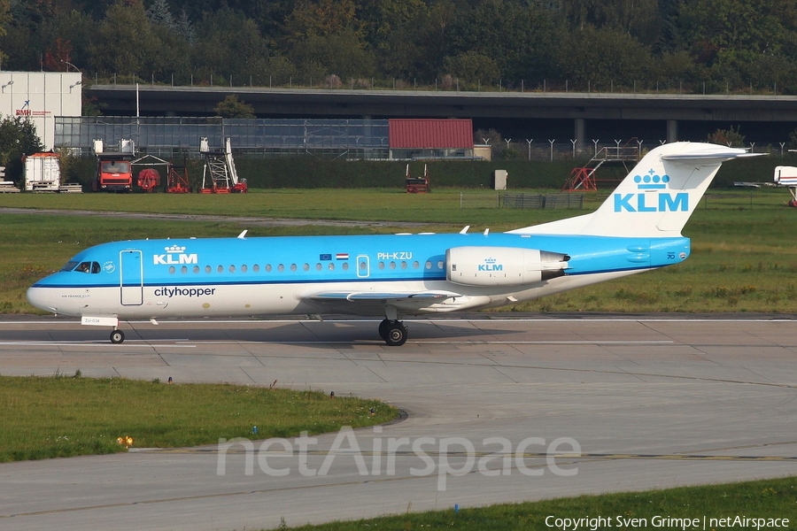 KLM Cityhopper Fokker 70 (PH-KZU) | Photo 23148