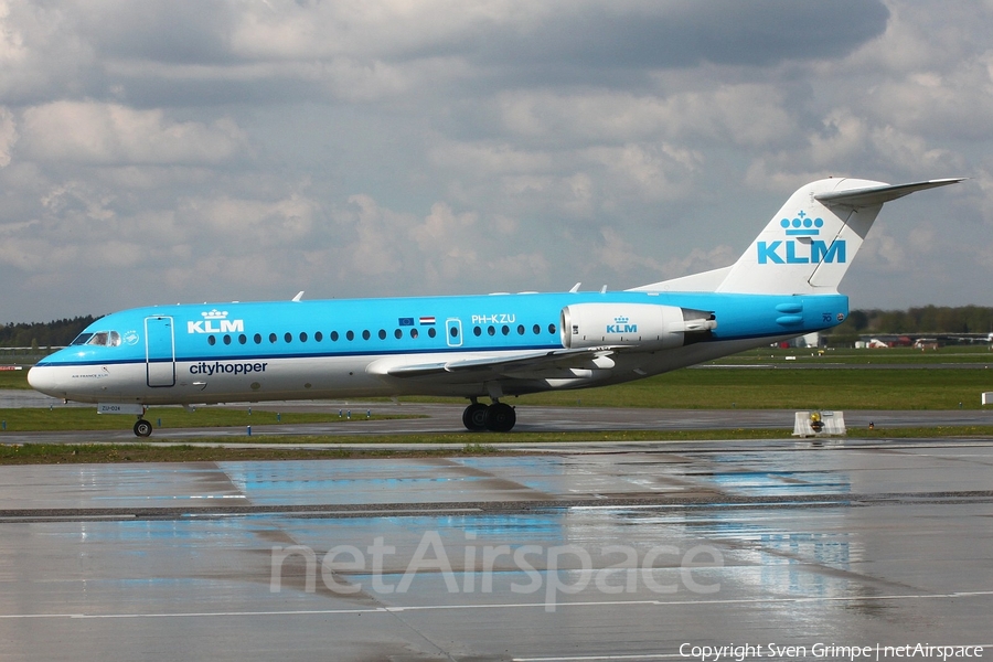 KLM Cityhopper Fokker 70 (PH-KZU) | Photo 46005
