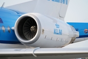 KLM Cityhopper Fokker 70 (PH-KZU) at  Hamburg - Fuhlsbuettel (Helmut Schmidt), Germany