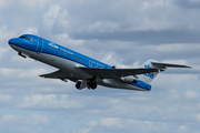 KLM Cityhopper Fokker 70 (PH-KZU) at  Hamburg - Fuhlsbuettel (Helmut Schmidt), Germany