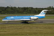 KLM Cityhopper Fokker 70 (PH-KZU) at  Hamburg - Fuhlsbuettel (Helmut Schmidt), Germany