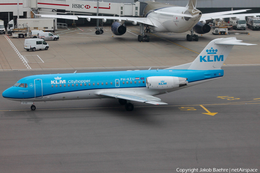 KLM Cityhopper Fokker 70 (PH-KZU) | Photo 148909