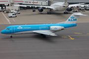 KLM Cityhopper Fokker 70 (PH-KZU) at  London - Heathrow, United Kingdom