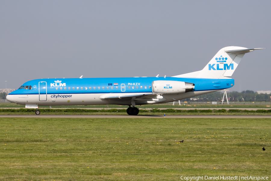 KLM Cityhopper Fokker 70 (PH-KZV) | Photo 551447