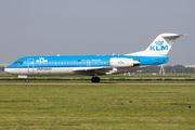 KLM Cityhopper Fokker 70 (PH-KZV) at  Amsterdam - Schiphol, Netherlands