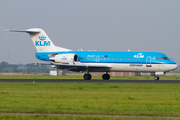 KLM Cityhopper Fokker 70 (PH-KZV) at  Amsterdam - Schiphol, Netherlands