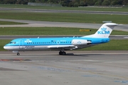 KLM Cityhopper Fokker 70 (PH-KZV) at  Hamburg - Fuhlsbuettel (Helmut Schmidt), Germany