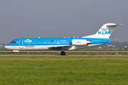 KLM Cityhopper Fokker 70 (PH-KZW) at  Amsterdam - Schiphol, Netherlands