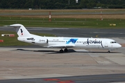 Denim Air Fokker 100 (PH-LND) at  Hamburg - Fuhlsbuettel (Helmut Schmidt), Germany