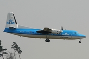 KLM Cityhopper Fokker 50 (PH-LXJ) at  Luxembourg - Findel, Luxembourg