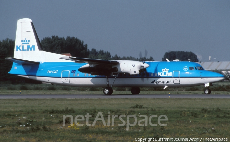 KLM Cityhopper Fokker 50 (PH-LXT) | Photo 408834
