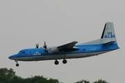 KLM Cityhopper Fokker 50 (PH-LXT) at  Luxembourg - Findel, Luxembourg