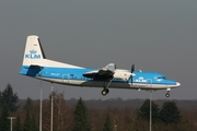 KLM Cityhopper Fokker 50 (PH-LXT) at  Luxembourg - Findel, Luxembourg