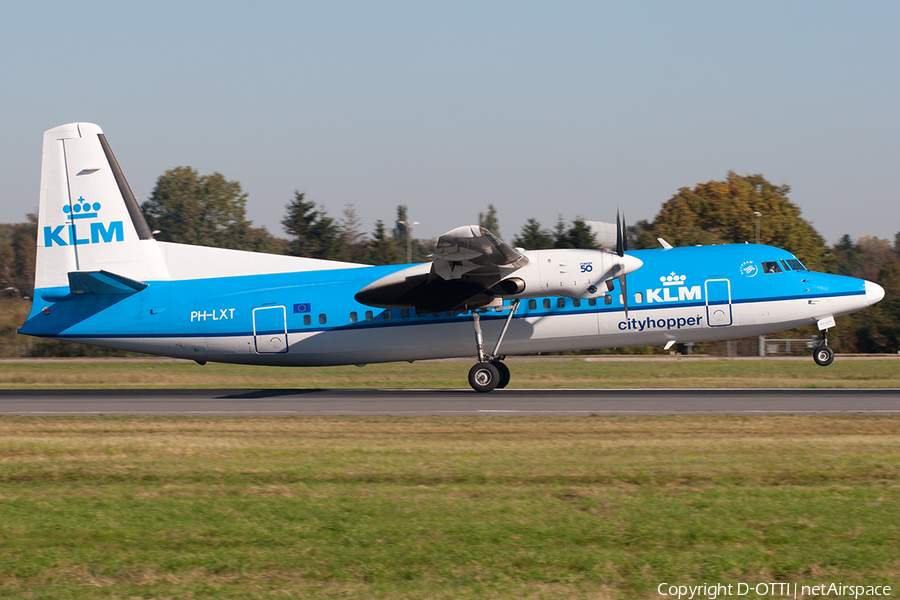 KLM Cityhopper Fokker 50 (PH-LXT) | Photo 212457