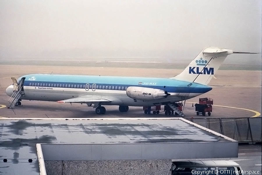 KLM - Royal Dutch Airlines McDonnell Douglas DC-9-32 (PH-MAX) | Photo 191613