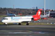 Denim Air Fokker 100 (PH-MJP) at  Hamburg - Fuhlsbuettel (Helmut Schmidt), Germany