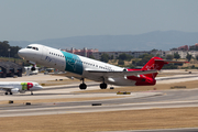 Denim Air Fokker 100 (PH-MJP) at  Lisbon - Portela, Portugal