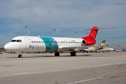 Denim Air Fokker 100 (PH-MJP) at  Munich, Germany