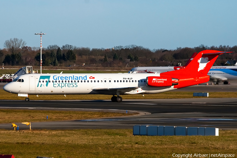 Greenland Express Fokker 100 (PH-MJP) | Photo 371719