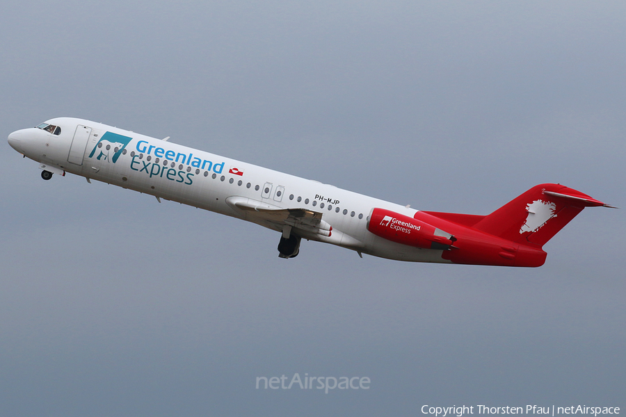 Greenland Express Fokker 100 (PH-MJP) | Photo 68952