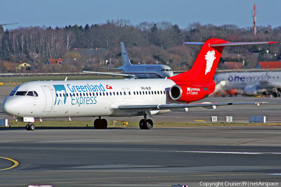 Greenland Express Fokker 100 (PH-MJP) | Photo 92580