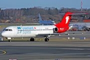 Greenland Express Fokker 100 (PH-MJP) at  Hamburg - Fuhlsbuettel (Helmut Schmidt), Germany